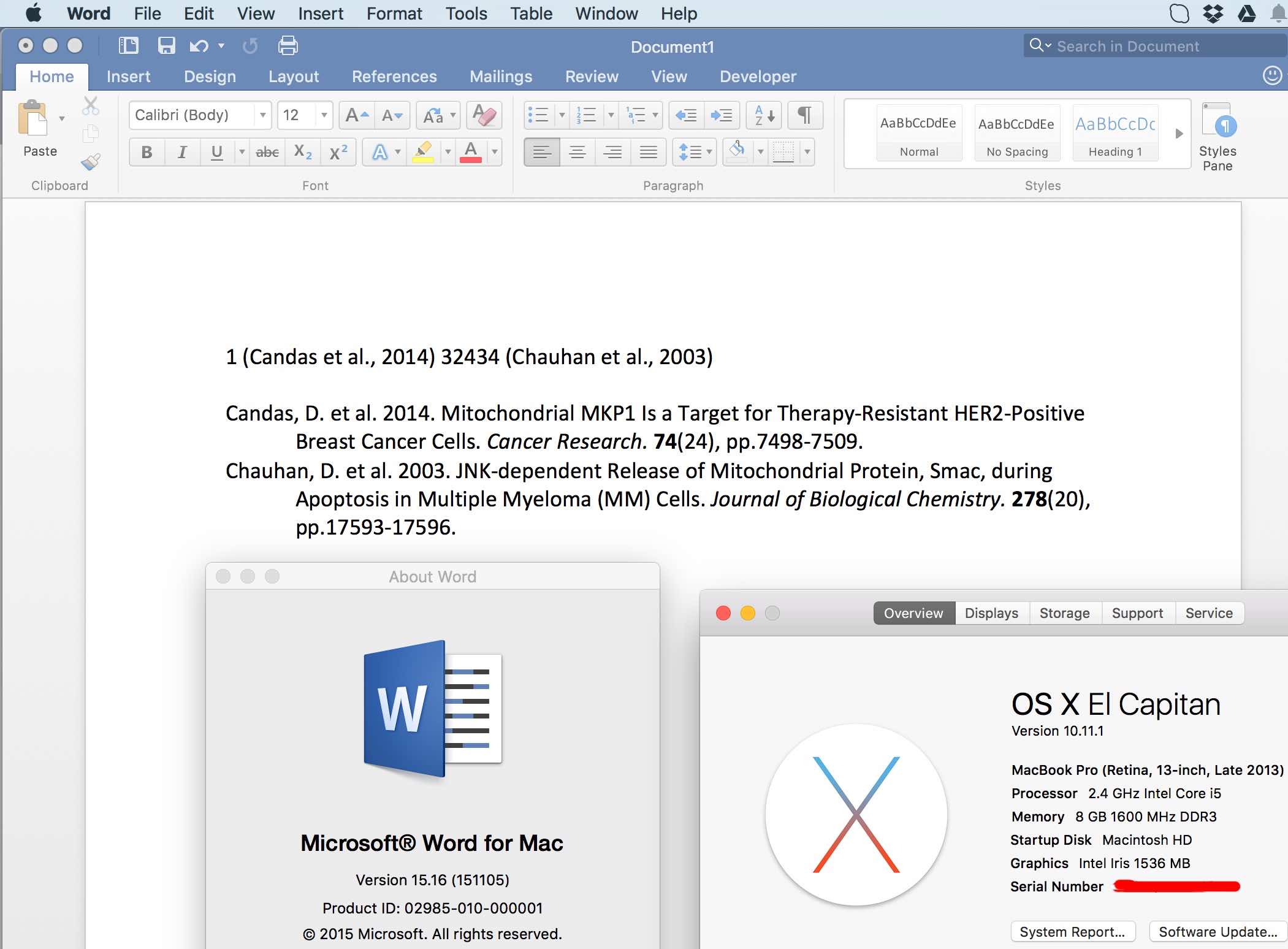 Endnote For Mac Office 2016